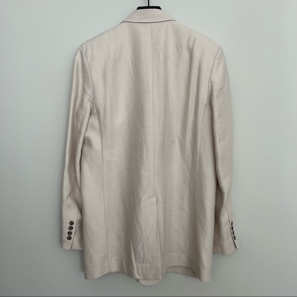 ARITZIA Wilfred Vito Single-Breasted Linen Blazer - Picture 11 of 13